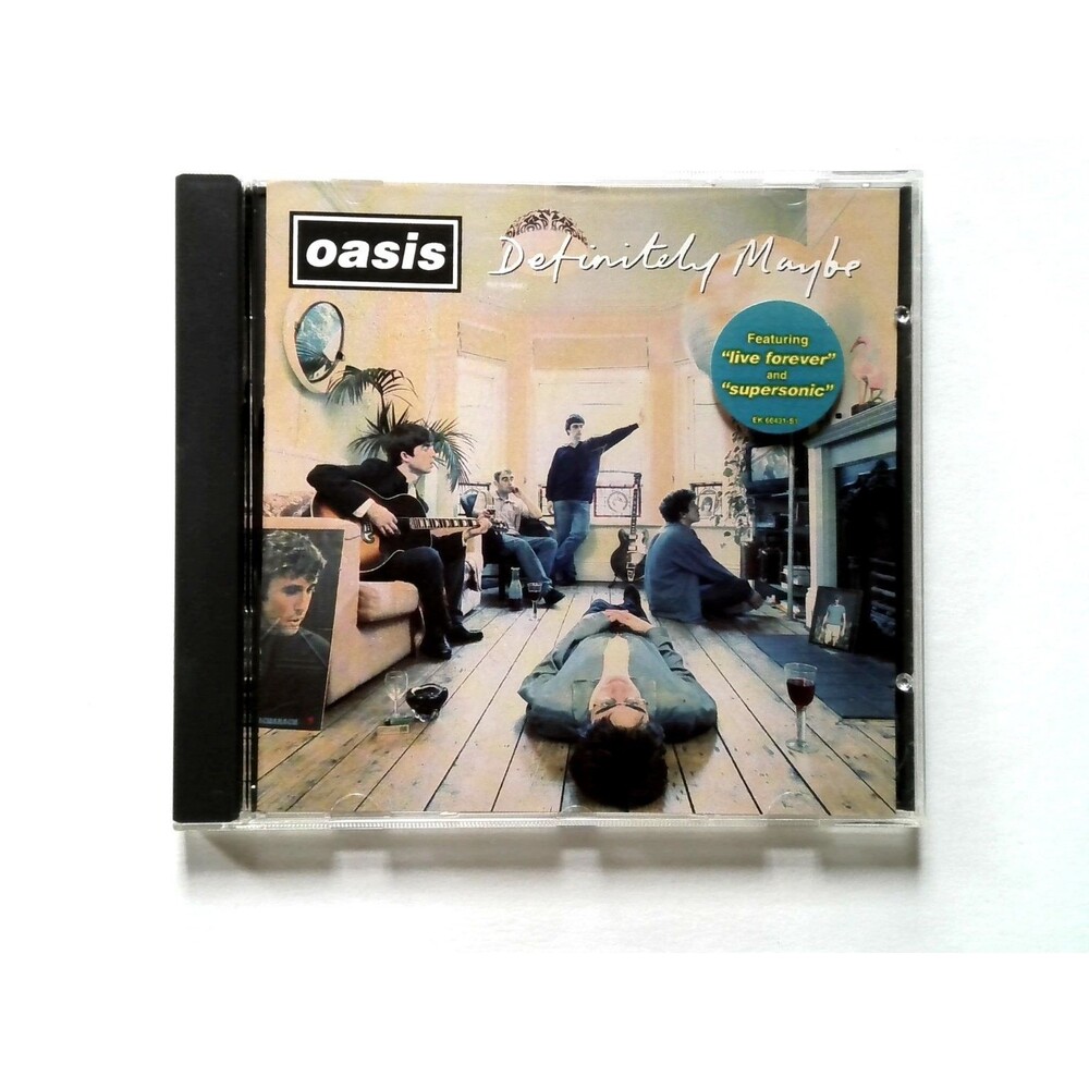 Oasis - Definitely Maybe CD 1994 Britpop Rock Epic Feat. Supersonic